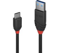 Vads Lindy 36917, USB Type C/USB, 150 cm, melna