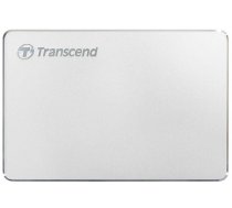 Cietais disks Transcend StoreJet 25C3S, HDD, 2 TB, sudraba