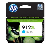Tintes printera kasetne HP 912XL, zilganzaļš (cyan)