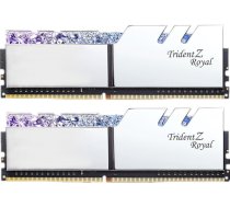 Operatīvā atmiņa (RAM) G.SKILL Trident Z Royal Silver F4-3200C16D-32GTRS, DDR4, 32 GB, 3200 MHz