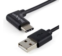 Kabelis StarTech USB to USB C USB Type-A (4 pin) USB 2.0, USB Type-C, 1 m, melna