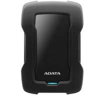 Cietais disks Adata HD330, HDD, 2 TB, melna