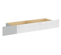 Veļas kaste, ozola/balta/pelēka, 200 x 79.5 cm