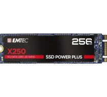 Cietais disks (SSD) Emtec X250 Power Plus, M.2, 256 GB