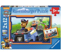 Puzles komplekts Ravensburger Paw Patrol, Mission 07591, 26 cm x 18 cm, 24