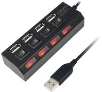 USB centrmezgls Logilink, 55 cm