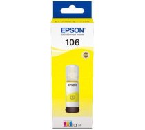 Tintes printera kasetne Epson 106, dzeltena, 70 ml