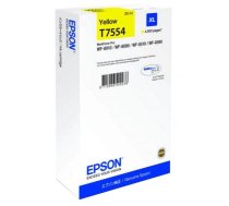 Tintes printera kasetne Epson T7554, dzeltena