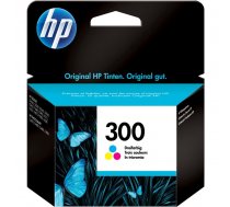 Tintes printera kasetne HP 300, zila/sarkana/dzeltena