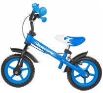 Līdzsvara velosipēds Milly Mally Dragon with brake, zila, 10"