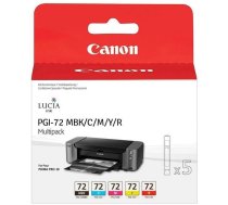 Tintes printera kasetne Canon PGI-72, zila/melna/sarkana