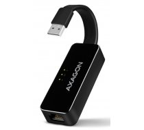 Adapteris Axagon ADE-XR USB 2.0 A male, RJ-45, 0.05 m, melna