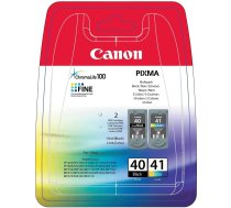 Tintes printera kasetne Canon PG-40/CL-41, zila/melna/dzeltena