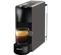 Kapsulas kafijas automāts Krups Nespresso Essenza Mini XN110B, melna/pelēka