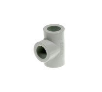 T-veida caurule Sanitas PPR 04.2525, 90 °, 25 mm - Lodējama iekšpuse, polipropilēns (pp)