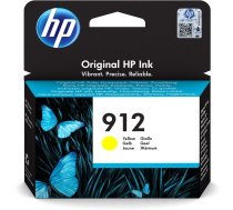 Tintes printera kasetne HP 912, dzeltena