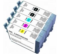 Tintes printera kasetne Uprint T1281-4, zila/melna/sarkana