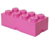 Uzglabāšanas kaste LEGO® Storage Brick 8 Large, 12.1 l, rozā, 50 x 25 x 18 cm