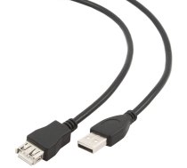 Vads Gembird USB Extension USB 2.0 A male, USB 2.0 A female, 1.8 m, melna