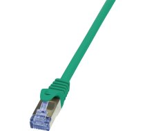 Vads Logilink Patch CAT 6A 10G S/FTP PrimeLine RJ-45 8P8C, RJ-45 8P8C, 0.25 m, zaļa