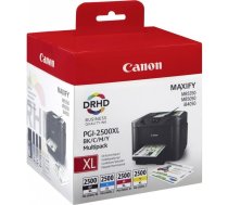 Tintes printera kasetne Canon PGI-2500XL, zila/melna/dzeltena