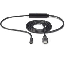 Adapteris StarTech USB-C to HDMI CDP2HDMM2MB USB-C, HDMI, 2 m, melna