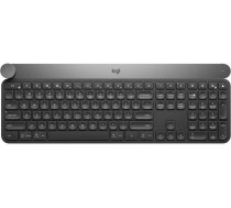 Klaviatūra Logitech Craft Advanced Craft Advanced, EN/DE, melna, bezvadu