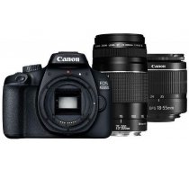 Spoguļkamera Canon EOS 4000D EF-S 18-55mm DC III + EF 75-300mm III