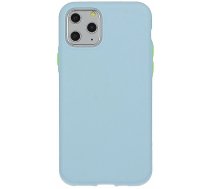 Telefona vāciņš Mocco Soft Cream Silicone Back Case, Apple iPhone 12 mini, gaiši zila