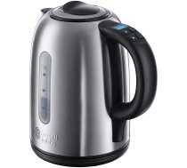 Elektriskā tējkanna Russell Hobbs Buckingham Digital 21040-70, 1.7 l, melna/nerūsējošā tērauda