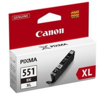 Tintes printera kasetne Canon CLI-551XL, melna, 11 ml