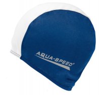 Peldcepure Aqua Speed ​​Polyester, zila/balta