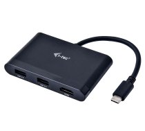 Adapteris i-Tec USB-C HDMI Travel Adapter PD/Data USB-C, HDMI, 13 m, melna