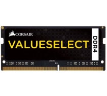 Operatīvā atmiņa (RAM) Corsair ValueSelect CMSO16GX4M1A2133C15, DDR4 (SO-DIMM), 16 GB, 2133 MHz