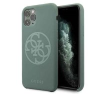 Telefona vāciņš Guess 4G Tone for iPhone 11 Pro, Apple iPhone 11 Pro, zaļa