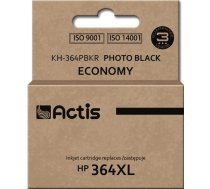 Tintes printera kasetne Actis KH-364PBKR, melna, 12 ml