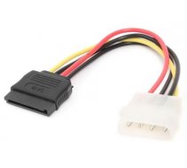 Vads Gembird SATA to MOLEX SATA, SATA, 0.15 m, dzeltena