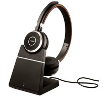 Bezvadu austiņas Jabra Evolve 65 MS Stereo, melna