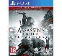 PlayStation 4 (PS4) spēle Ubisoft Assassin's Creed III and Liberation Remastered