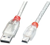 Vads Lindy Type A To Mini USB 2.0 A male, Mini USB B male, 0.2 m
