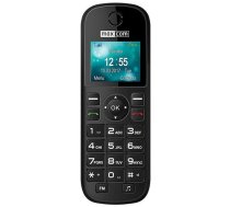 Telefons ar pogām Maxcom Comfort MM35D, melna