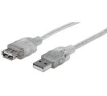 Vads Manhattan USB 2.0 A male, USB 2.0 A female, 4.5 m