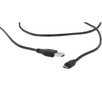Adapteris Gembird USB to MicroUSB USB 2.0 male, Micro USB, 1.8 m, melna