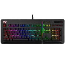 Klaviatūra Thermaltake Level 20 RGB Level 20 RGB Cherry MX Blue, EN, melna