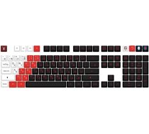 Tastatūras vāciņš Traitors KABUKI Keycap Set, PBT (US), melna