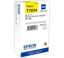 Tintes printera kasetne Epson T7894 XXL, dzeltena