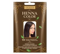 Krāsainais pūderis Venita Henna Color, Black Chocolate 19, 25 ml