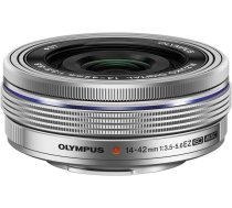 Objektīvs Olympus 14-42mm f/3.5-5.6 EZ M.Zuiko Digital ED Silver, 91 g