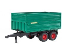 Piekabe Bruder Tipping Trailer 02010, zaļa