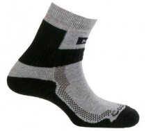 Zeķes Mund Socks Nordic Walking, melna/pelēka, XL